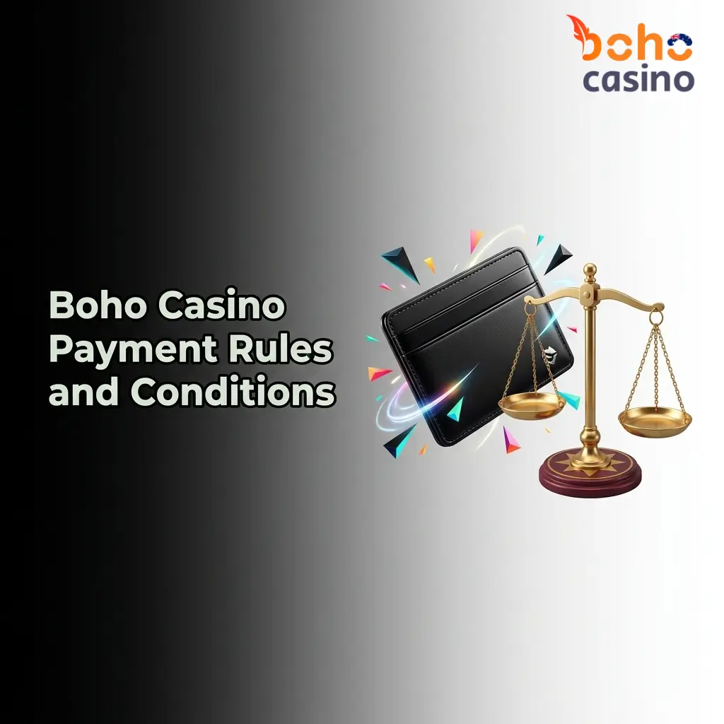 Boho Casino payment rules covering verification, withdrawals, bonuses, currency, and processing times