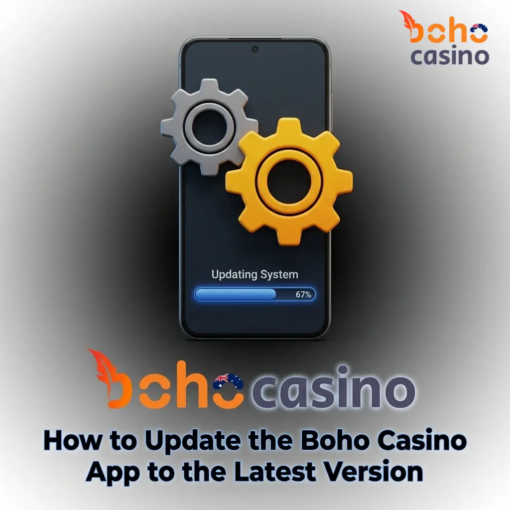Boho Casino PWA on mobile browser automatically updating to the latest version via home screen shortcut